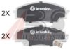 A.B.S. 37174S Brake Pad Set, disc brake